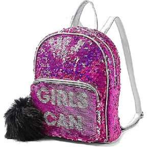 Justice Girls Can Flip Sequin Mini Backpack Bag
